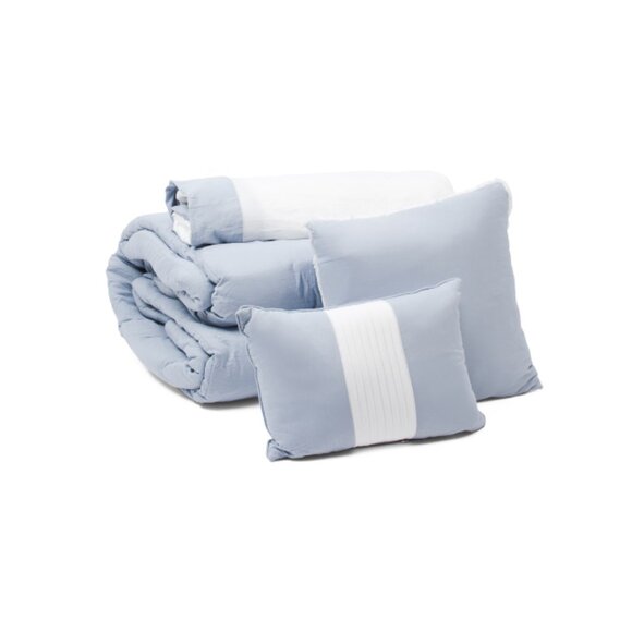 DREAM STORIES Blue 10pc Comforter Set - Picture 2 of 2